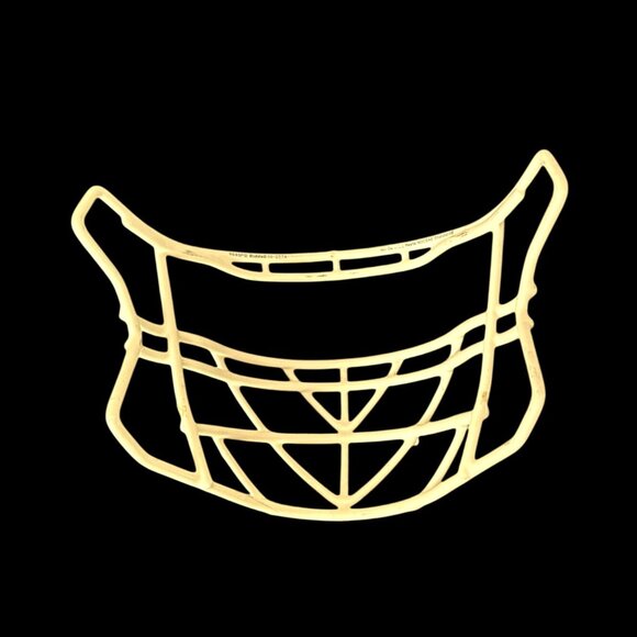 Riddell Custom Face Mask White for Full-Size Football Helmet Faceguard White Met - Picture 7 of 10